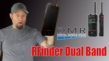 RFinder B1 Android Dual Band DMR Radio | First Look!