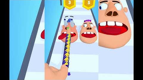 Finger Runner 3D Game - All Levels Gameplay