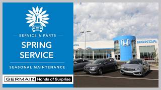 Spring Maintenance Germain Honda Surprise