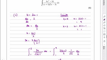 IAL, Edexcel, Oct 2020, P4, Q7, Integration by Parts, Partial Fractions, Pure, Nick Peters, WMA14/01