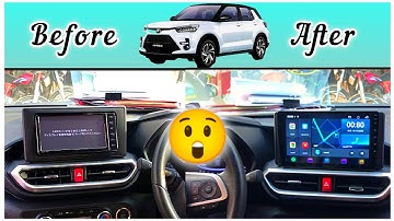 Toyota Raize | Model 2024 | android panel installation