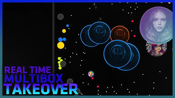 Astr.io | Multibox Takeover | Savage Mothership Battle