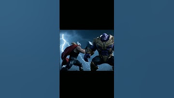 Thor fight Thonos ⚡ #youtubeshorts #artificialintelligence #avengers #viralvideo #tranding #youtube