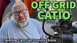 Building the ULTIMATE CATIO Retirement Home for our Traveling Cats! 🐈🌴 screenshot 5