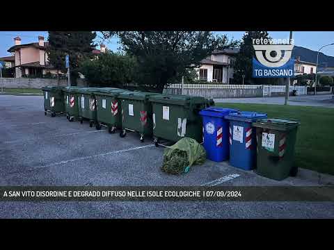 A SAN VITO DISORDINE E DEGRADO DIFFUSO NELLE ISOLE ECOLOGICHE  | 07/09/2024