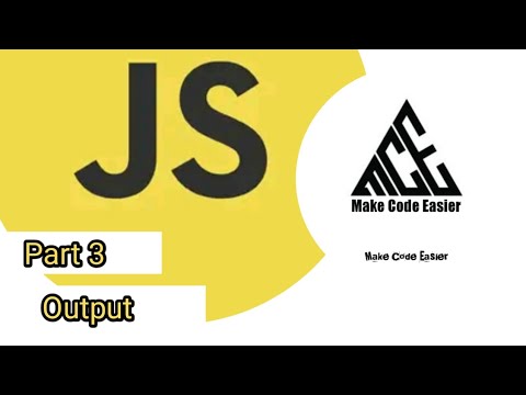 Javascript Output Part