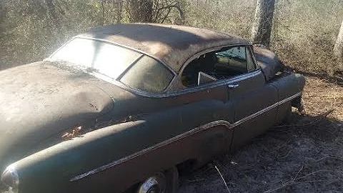 1951 OLDSMOBILE BEHIND THE BARN FIND RESCUE LEADSL...