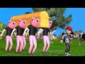 Scary Teacher 3D Nick Troll Miss T and Hello Neighbor with Watermelon Coffin Dance Compilation Piggy