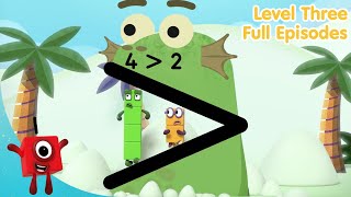 @Numberblocks - Level Three Full Episodes | Learn to Count | @LearningBlocks