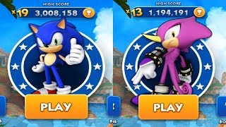 Sonic Dash Android Gameplay - SONIC VS ESPIO