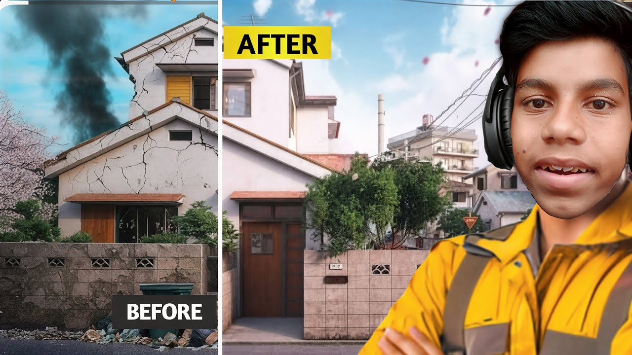 RENOVATING A DORAEMON'S OLD HOUSE ?