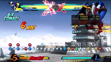 Ultimate Marvel vs. Capcom 3: Deadpool Beginner Bread and Butter Combos