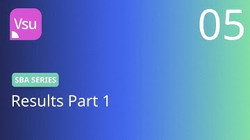 Ep.05: Results Part 1 | PTV Visum | SBA Series