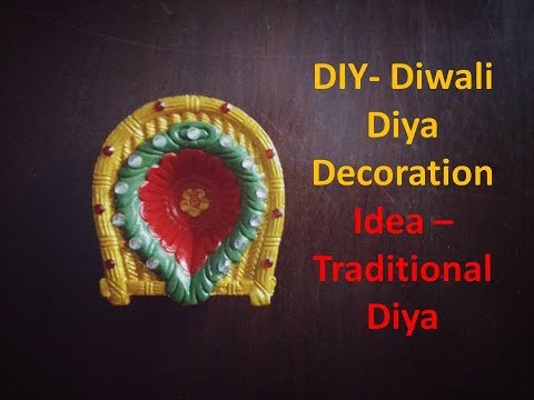 DIY- Diwali Diya Decoration Ideas | Traditional Diya | Kunal's Design 8