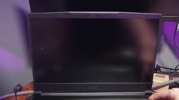 MSI GF65 laptop black screen after changing bios settings FIX easy