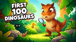 First 100+ Dinosaurs for Kids 🦖 | Learn Dinosaur Names & Words + A–Z Dino Song 🎵 screenshot 4