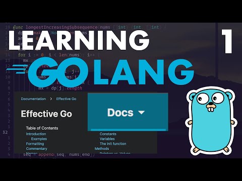 THIS LANGUAGE'S SYNTAX IS NOT OKAY ~ LEARNING GOLANG PT 1
