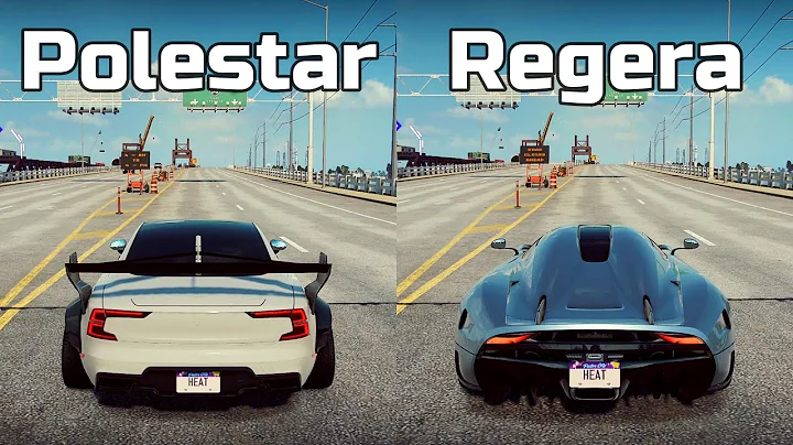 NFS Heat: Polestar 1 vs Koenigsegg Regera - Drag Race