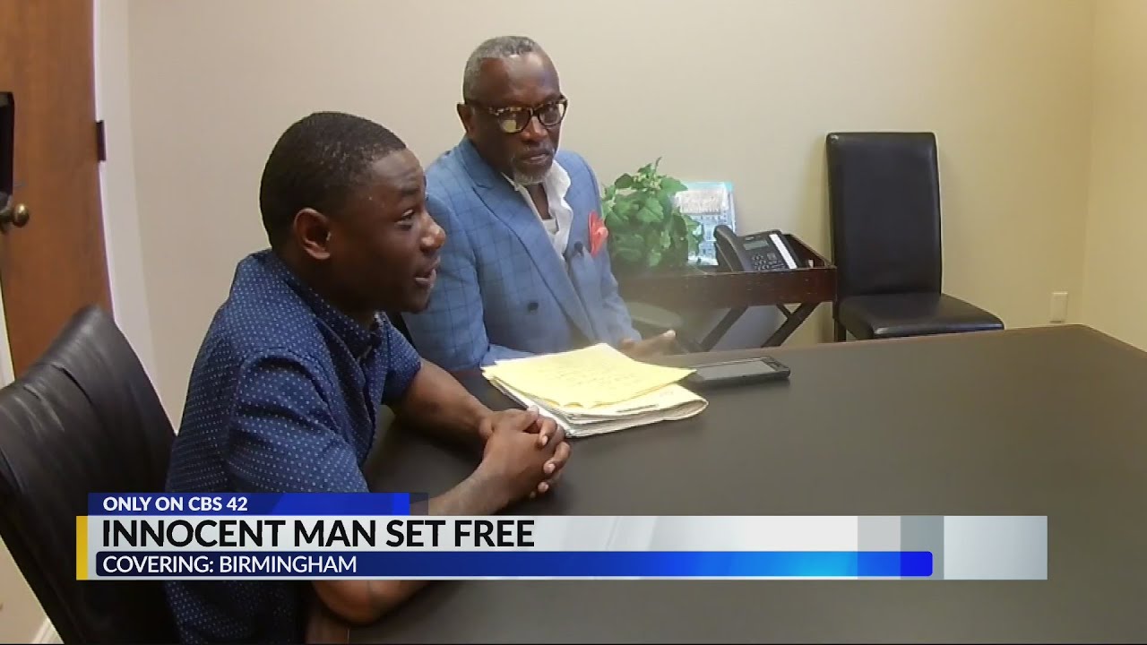 Innocent man who spent two years in jail now free - YouTube