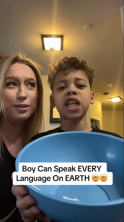 SON Speaks EVERY Language On EARTH 🤯🤯🤯