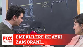 Emeklilere iki ayrı zam oranı... 3 Ocak 2024 Selçuk Tepeli ile FOX Ana Haber