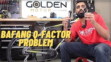 Bafang Mid Drive Q-Factor Problem/ Lekkie Buzz Bar Crank Set