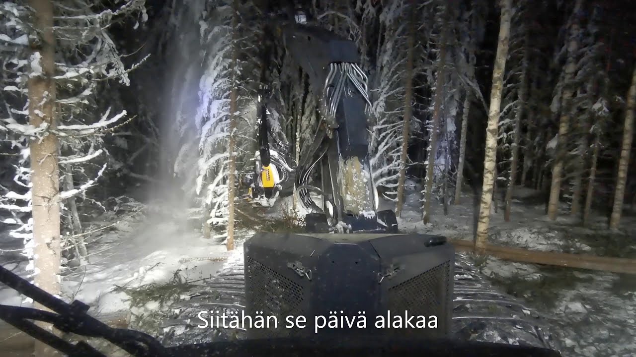 Ponsse Ergo/H6, ensiharvennus