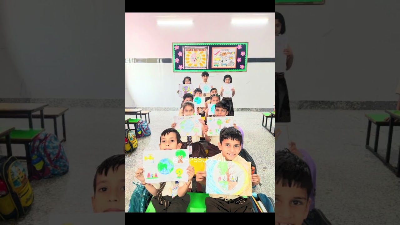 Earth Day 2025 Celebrations | New Happy Public School, Sudhail | Eco Club Initiatives