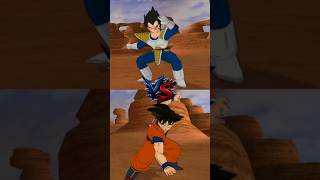 Goku (Early) VS Vegeta Scouter | Dragon Ball TAG VS
