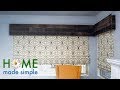 Dress Up Your Windows with DIY Reclaimed-Wood Valances | Home Made Simple | Oprah Winfrey Network