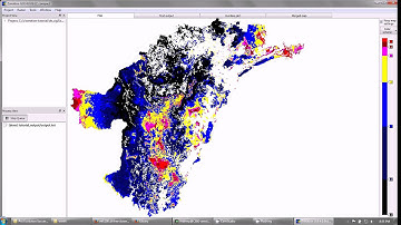 Zonation - basic run of a tutorial example