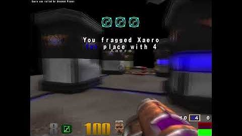 Defeating Xaero on Quake 3 (Nightmare) without dying even once