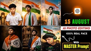 15 August Viral Photo Editing Tutorial | MASTER Prompt | Independence Day Photo Editing 2026| screenshot 3