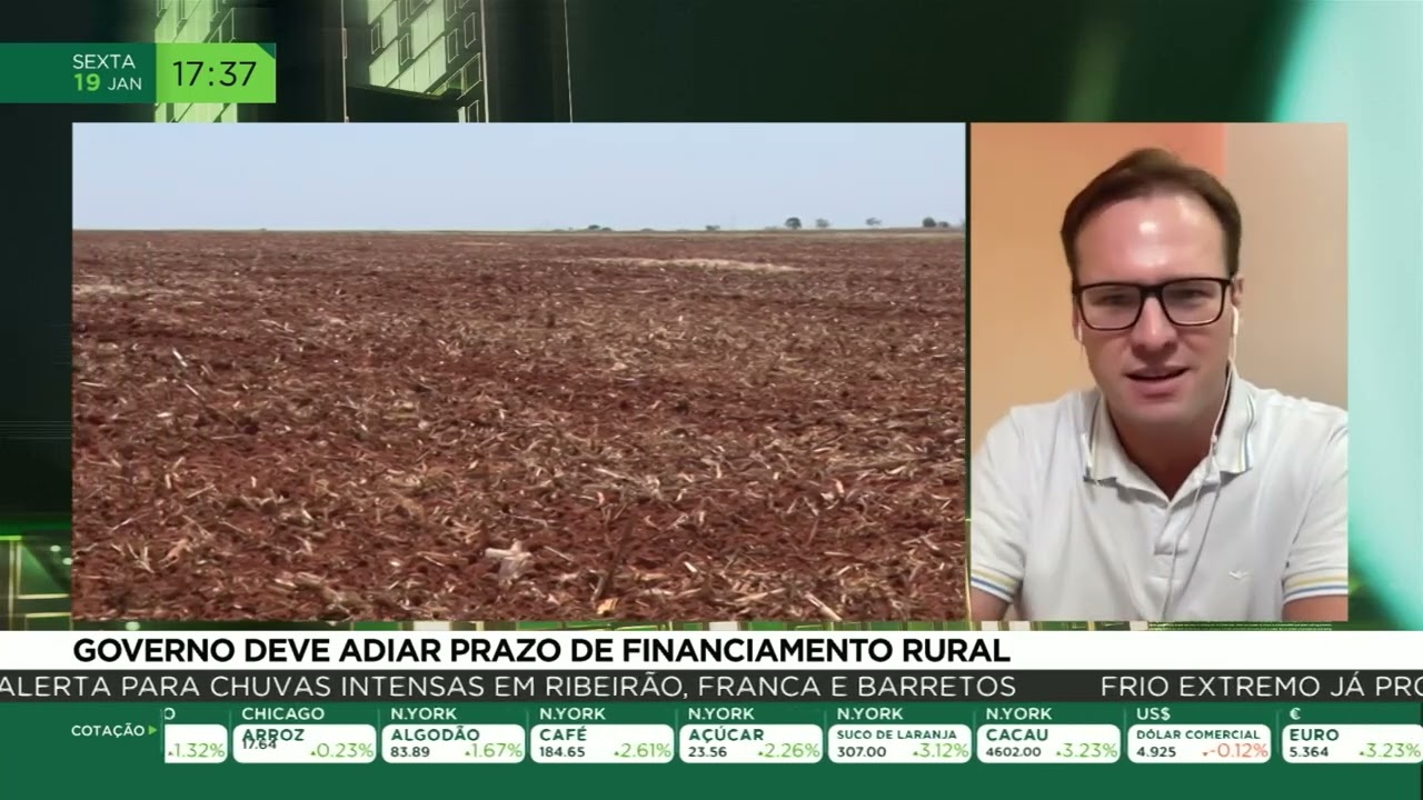 Governo deve adiar prazo de financiamento rural