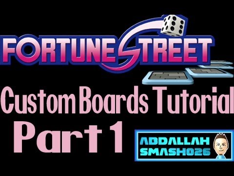 Fortune Street Wii How To Make Custom Boards Part 1 Basics Of The Board Editor Program Youtube