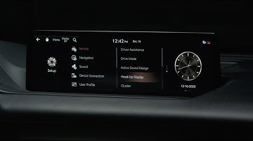 Setting Up the Head Up Display
