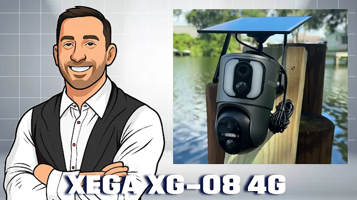 Xega XG-08 4G Dual Lens Cellular Security Camera