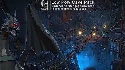 Unity Asset Review - Z ! Low Poly Cave Pack