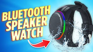 BEST Bluetooth Speaker Watch ⌚ || ULTRA Portable Frewico X10 Speaker Watch (Detailed REVIEW)