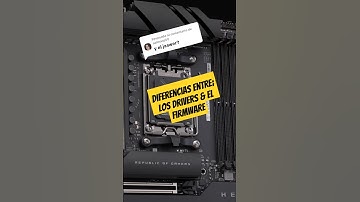 Diferencias entre Drivers (controladores) y firmware #Tecnología #Controladores #Firmware #Hardware