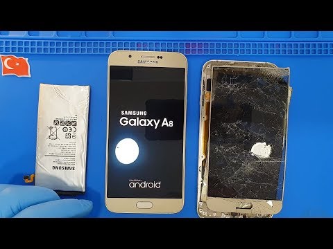 Samsung Galaxy A800 2018 Замена корпуса и батареи 🇷🇺