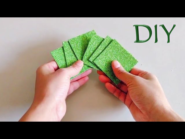 Green DIY Glitter Foam Sheet Craft ideas, Green DIY Glitter Foam Sheet  Craft ideas, By SmirchS