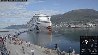 First port call of Port of Nordfjordeid