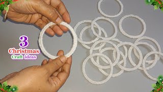 3 Low Cost Beautiful Craft Idea from Plastic Bottle | DIY Best out waste Christmas craft idea