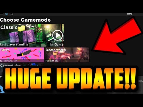 Deathmatch Mode Is Finally Back Update Roblox Assassin Youtube - free for all deathmatch roblox