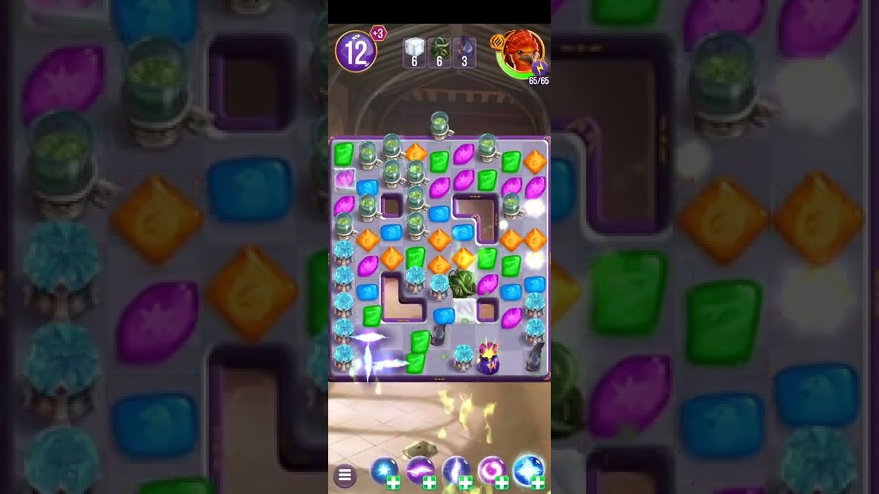 Harry Potter: Puzzles & Spells level 2001 no boosters
