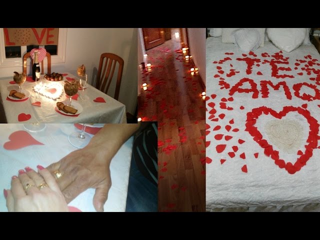 IDEAS PARA A PAREJA /ANIVERSARIO, CENA ROMANTICA...💕 - YouTube