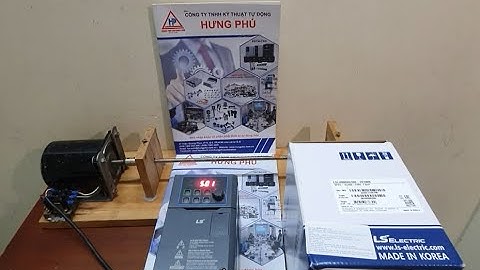 Hướng dẫn cài đặt biến tần LS G100 Chạy nhiều cấp tốc độ