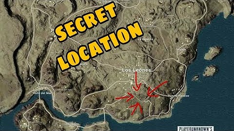 Secret location | Miramar map | pubg mobile