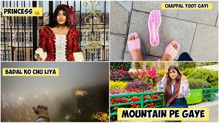 Meri Chappal Toot Gayi 😭 | Pehli Baar Badal Ko Touch Kiya | Princess Ban Gaye | Mahjabeen Ali Vlogs